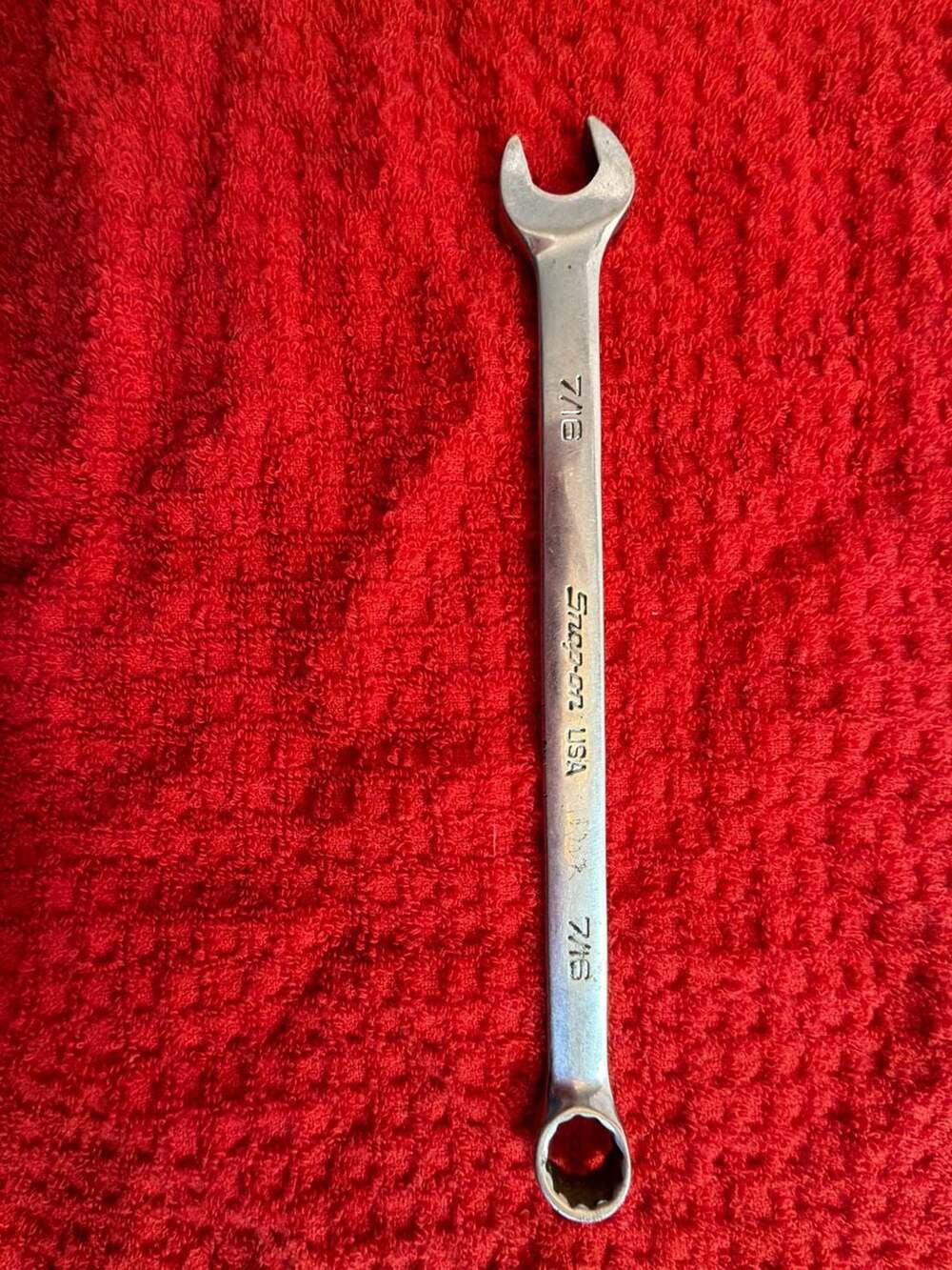 Snap-on SOEX14 7/16-inch Flank Drive Plus Combination Wrench